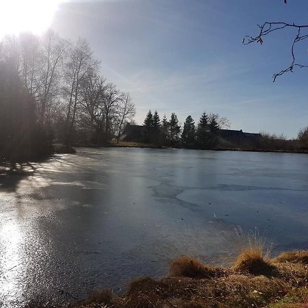Fermette Typique Auvergnate Dans Son Ecrin D'Eau Et De Verdure Saint-Donat Exterior foto